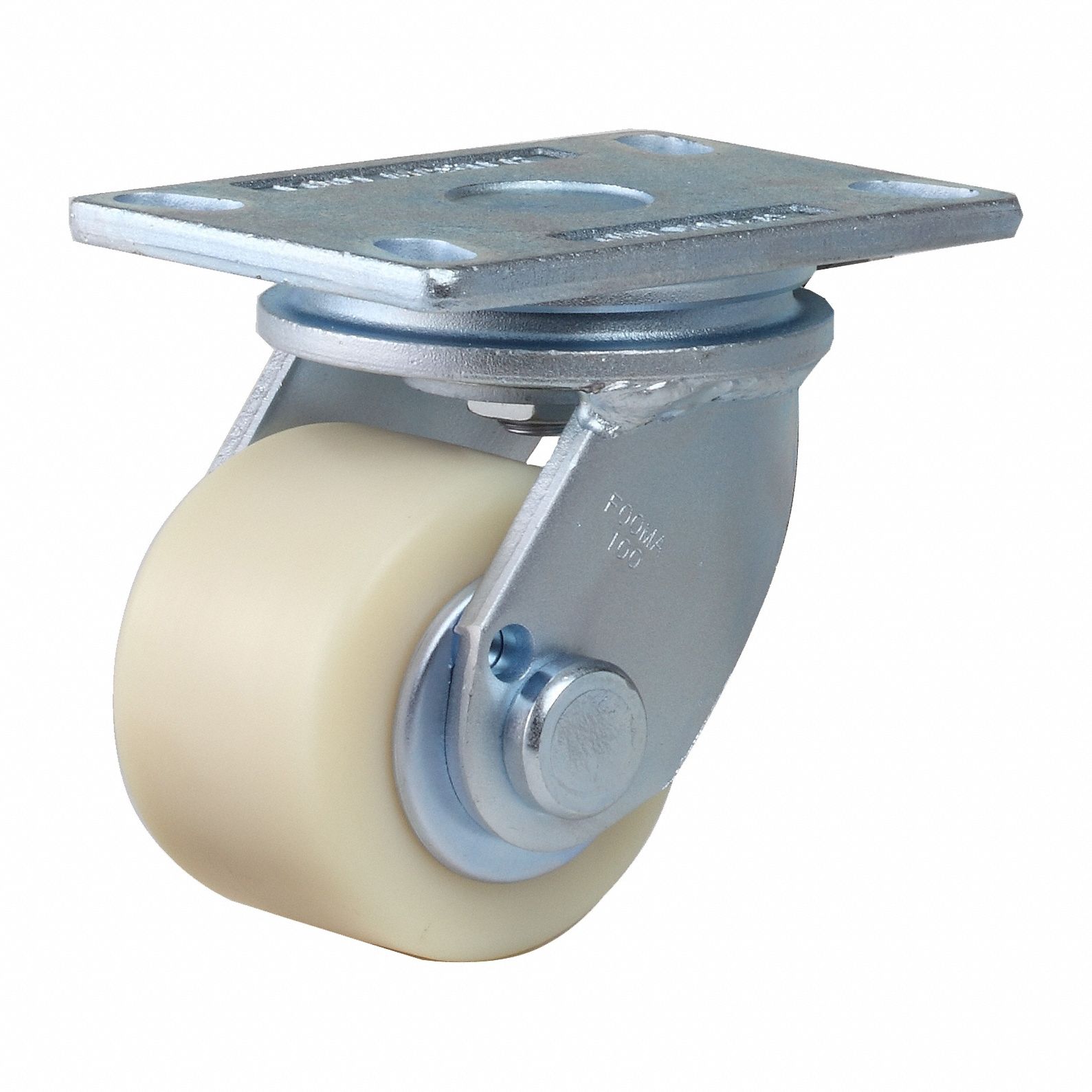 FOOT MASTER, 100 mm Wheel Dia., 1,764 lb, Plate Caster - 819TA1|GF-100 ...