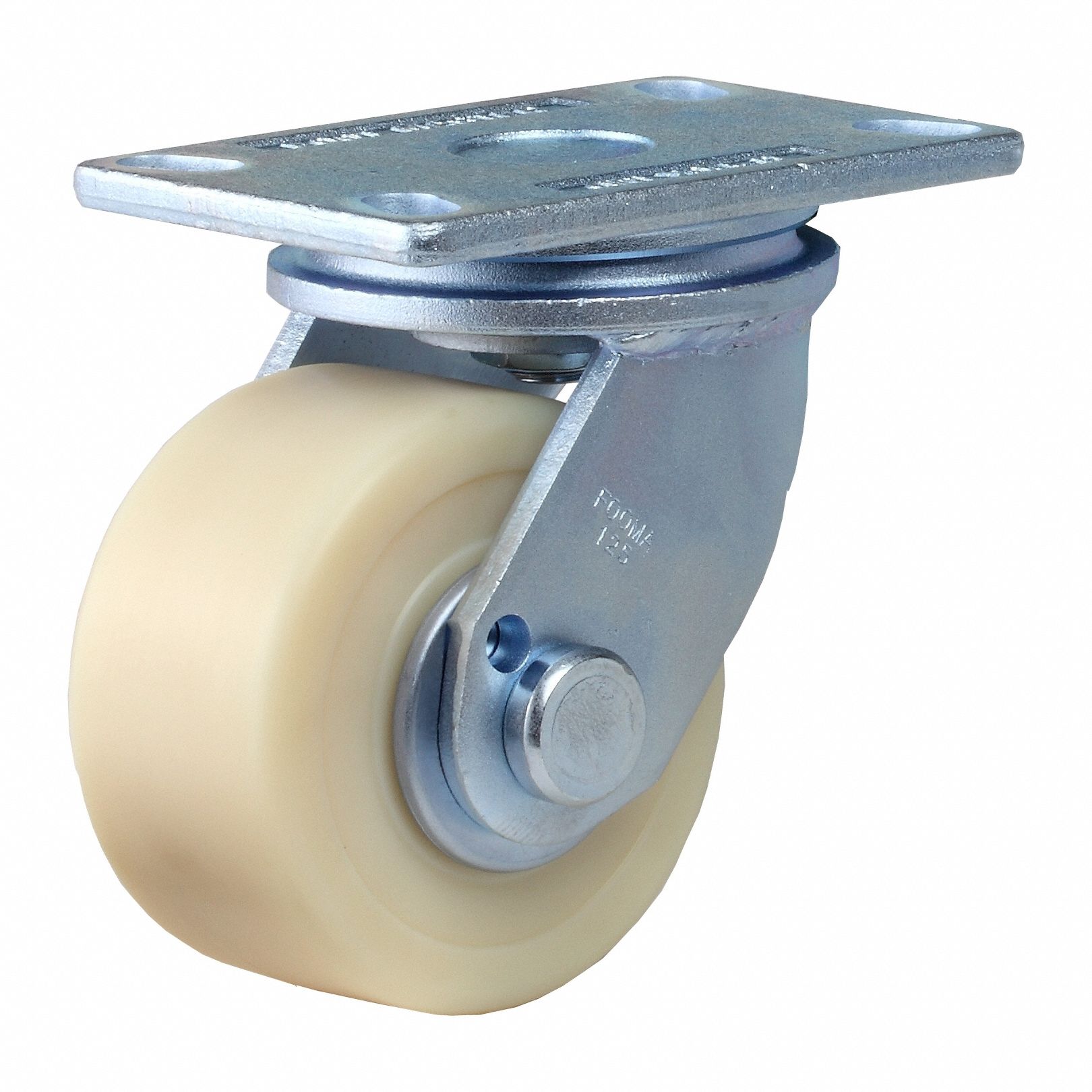 FOOT MASTER, 125 mm Wheel Dia., 1,984 lb, Plate Caster - 819T93|GF-125 ...