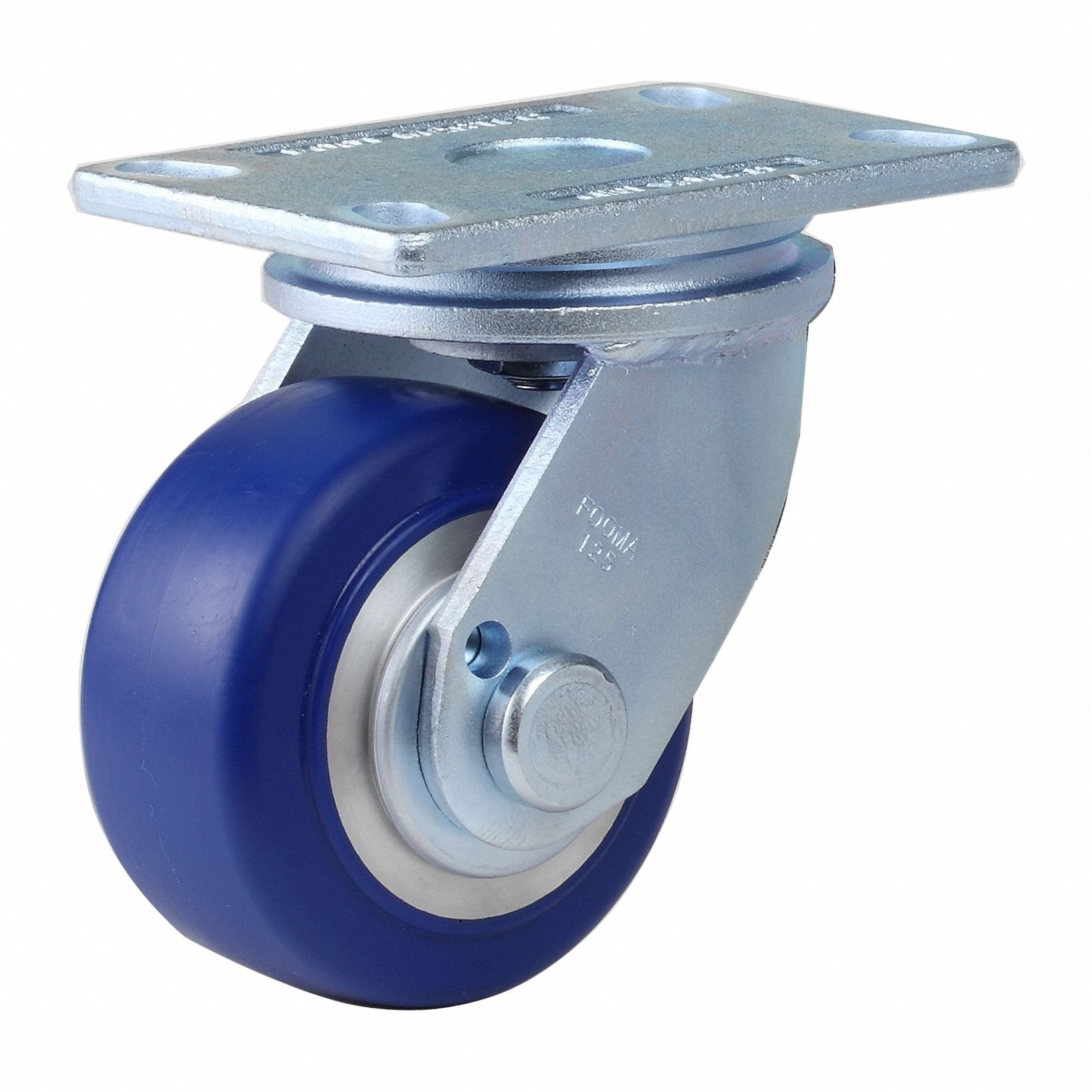 FOOT MASTER, 125 mm Wheel Dia., 1,653 lb, Plate Caster - 819T82|GF-125 ...