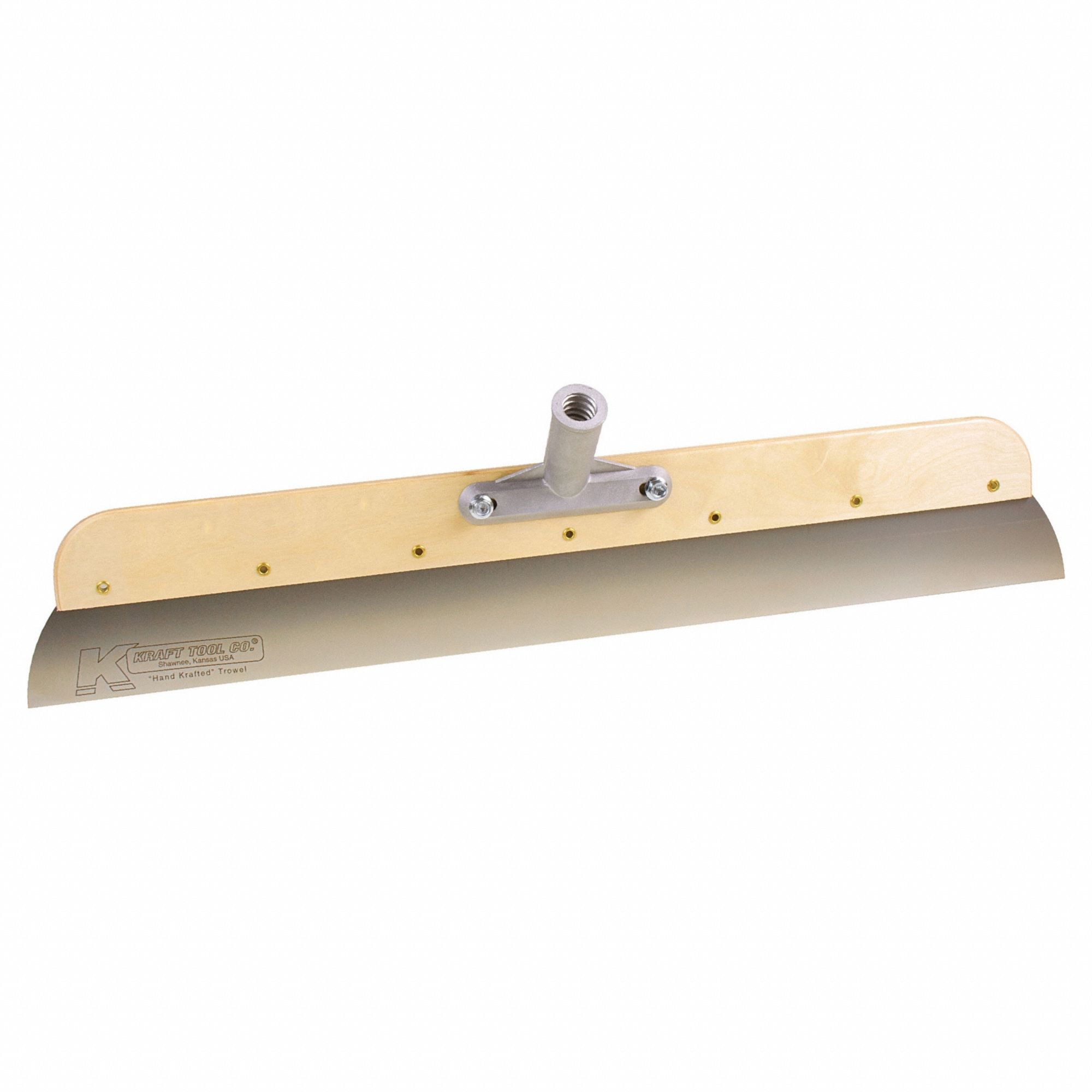 KRAFT TOOL GG603 Concrete Smoother,SS,24" 43Y524