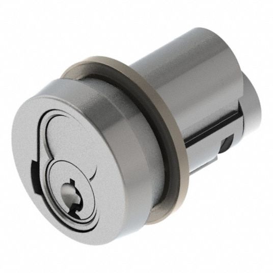 DELTA LOCK, 1 13/16 in Lg, 1 3/8 in Wd, Plunger Lock - 404PD2|G ...