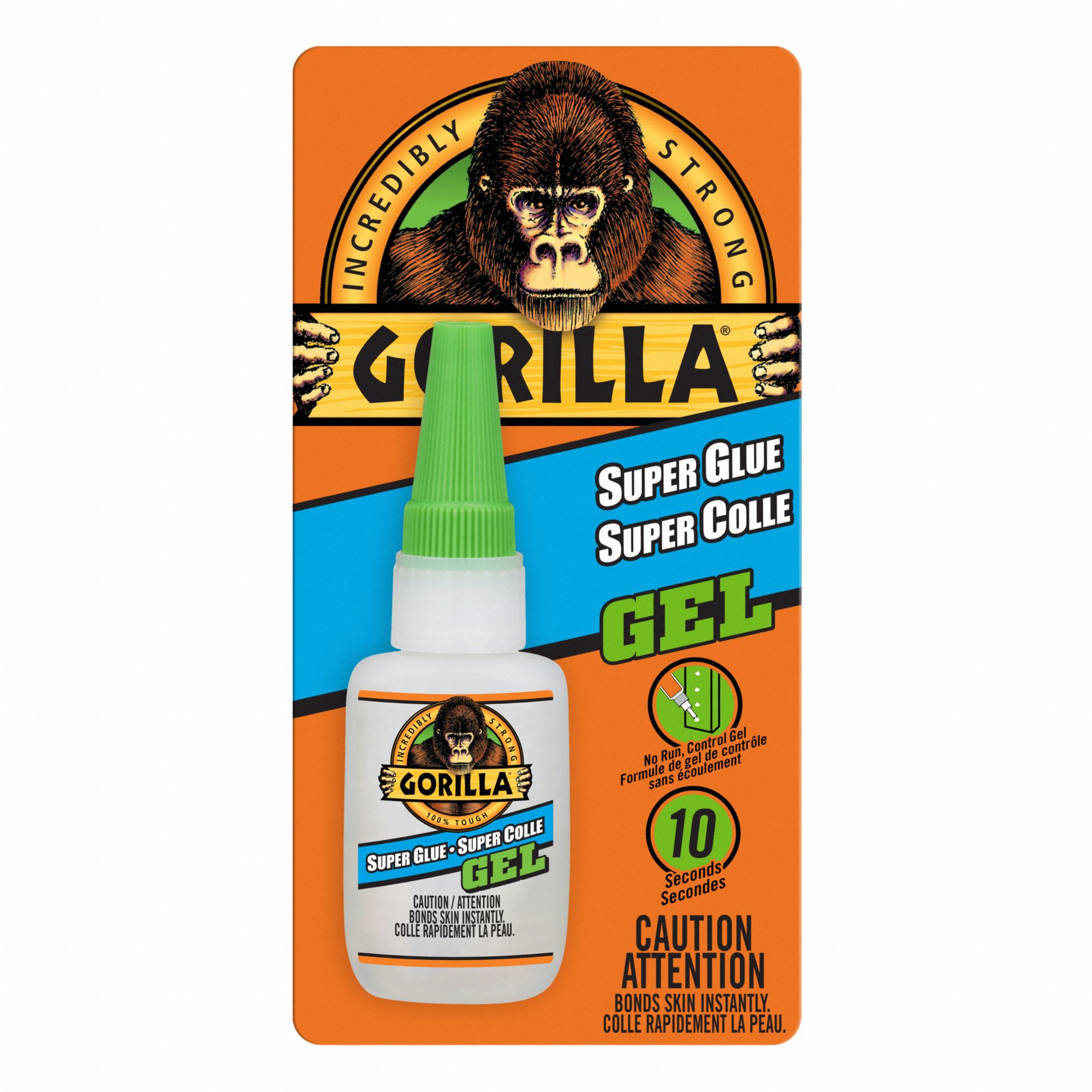 SUPER GLUE GEL,CLEAR,0.53 OZ