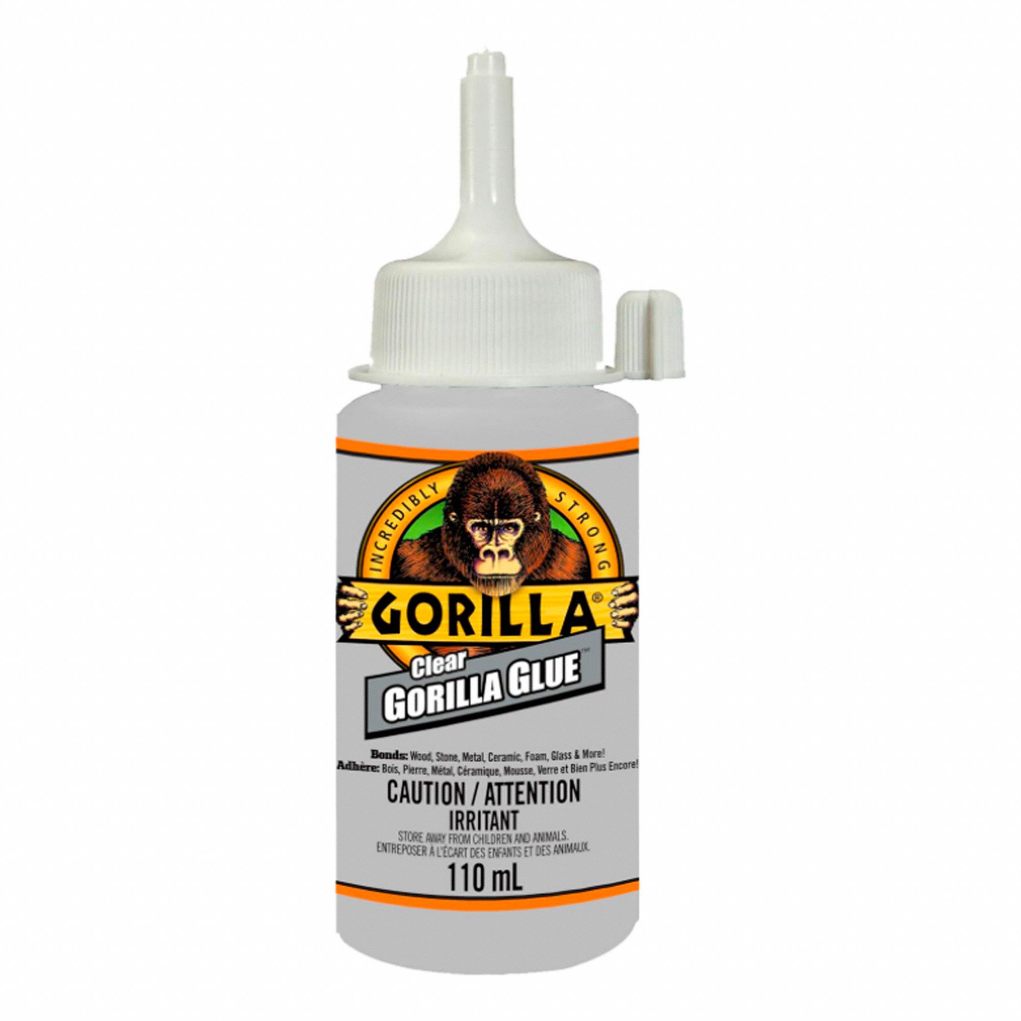 GLUE, ALL PURPOSE, TEMP RANGE -20 TO 180 ° F, CLEAR, 110 ML BOTTLE, 0.5 OZ PER SQ. FT.