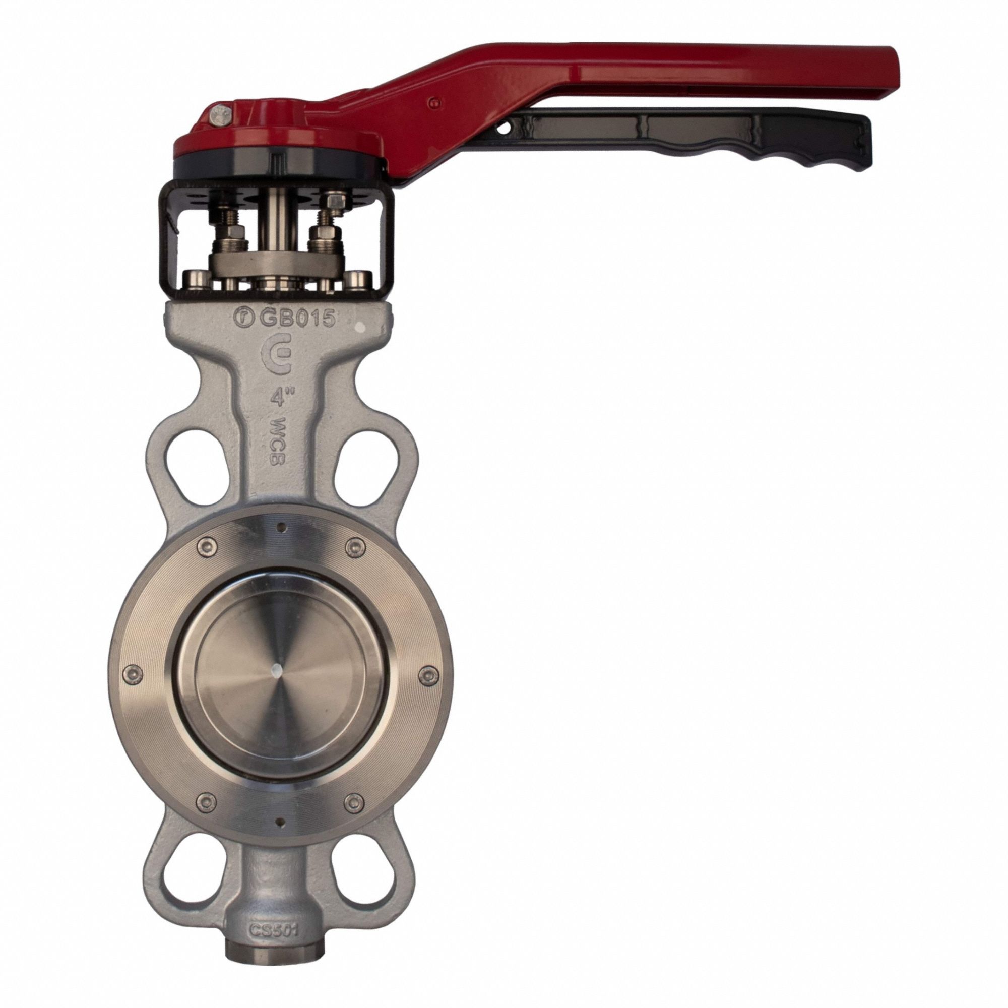 Butterfly Valve: For Combustible Gases/Natural Gas/Steam/Water Media, 10 in Pipe Size, Wafer