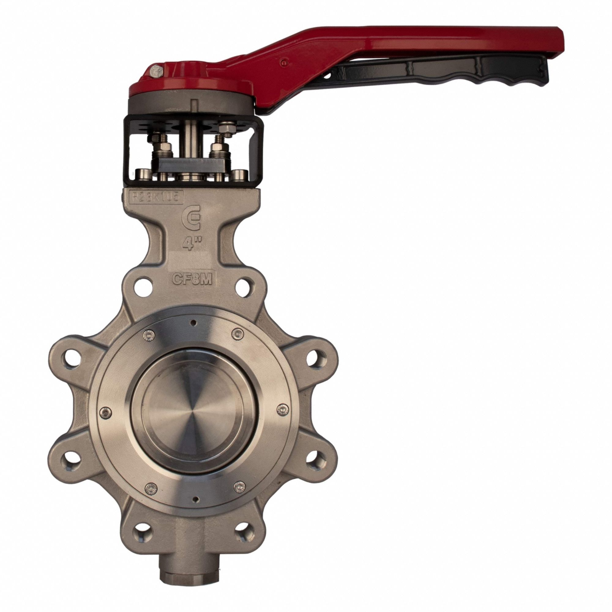 Butterfly Valve: For Combustible Gases/Corrosive Chemicals/Natural Gas/Steam/Water Media, Lug