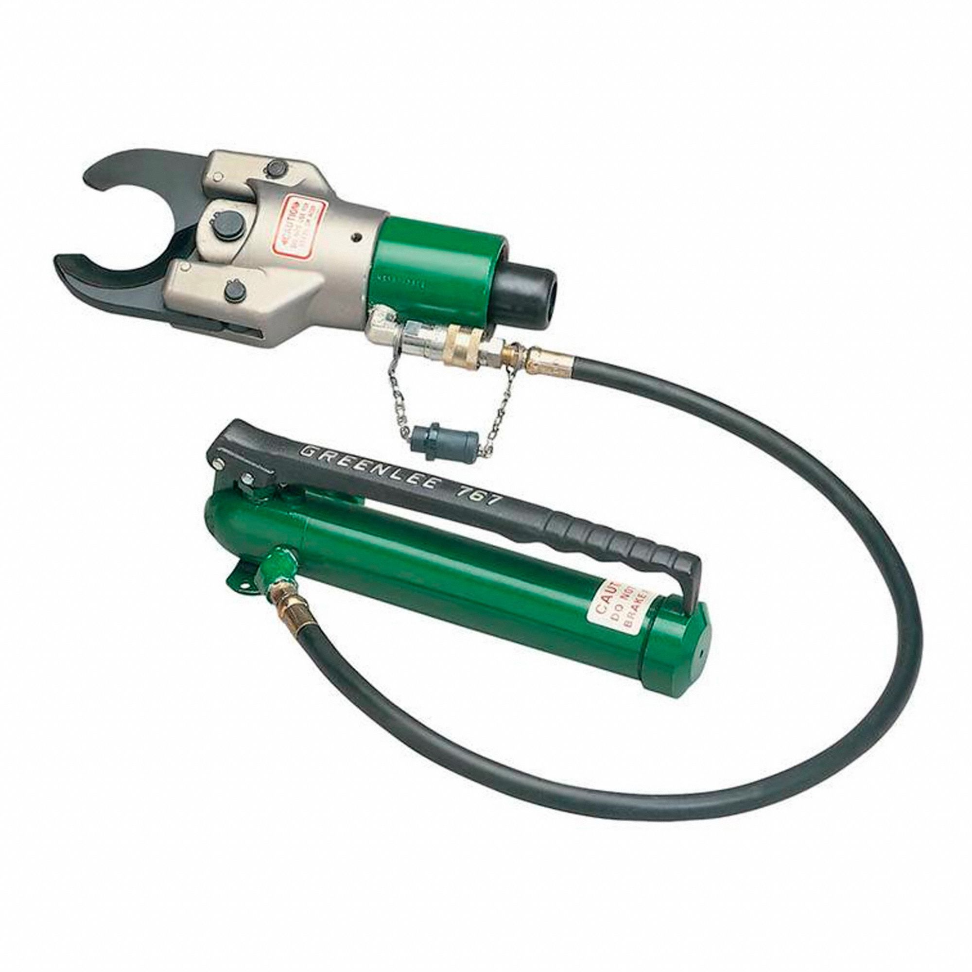 CABLE CUTTER, HYDRAULIC, 97 KN, 49 MM JAW, COPPER/ALUMINUM