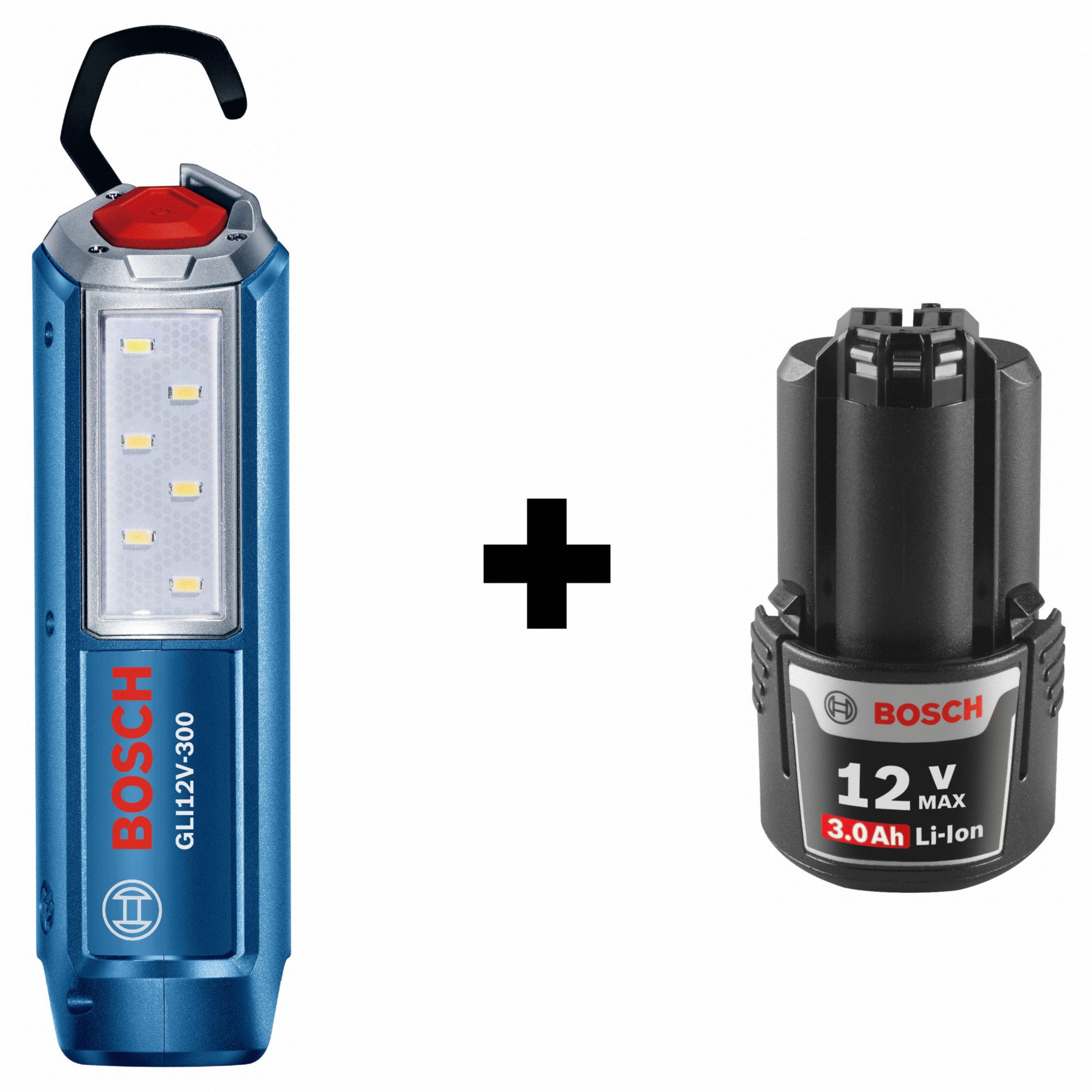 BOSCH, 12V MAX, Battery Included, Cordless Tool Combination Kit, 12V 385JR7GLI12V300N