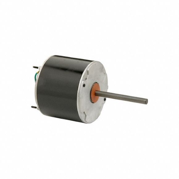 Condenser Fan Motor: Stud Mount, Totally Enclosed Air-Over, 1/3 hp Nameplate Horsepower
