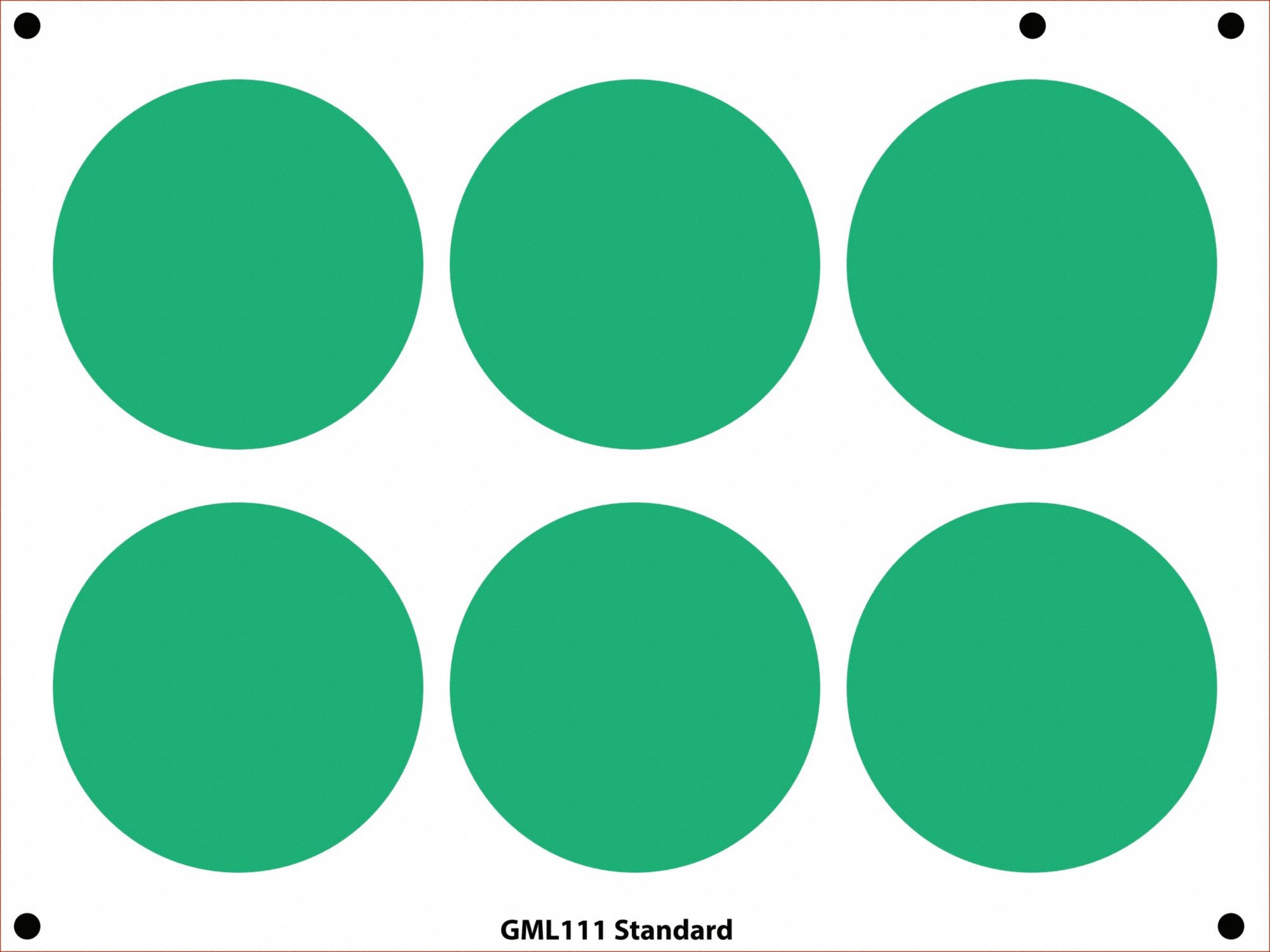 ACCUFORMNMC, Green, Polyester, Gauge Marking Labels - 408CH6|GML111GN ...