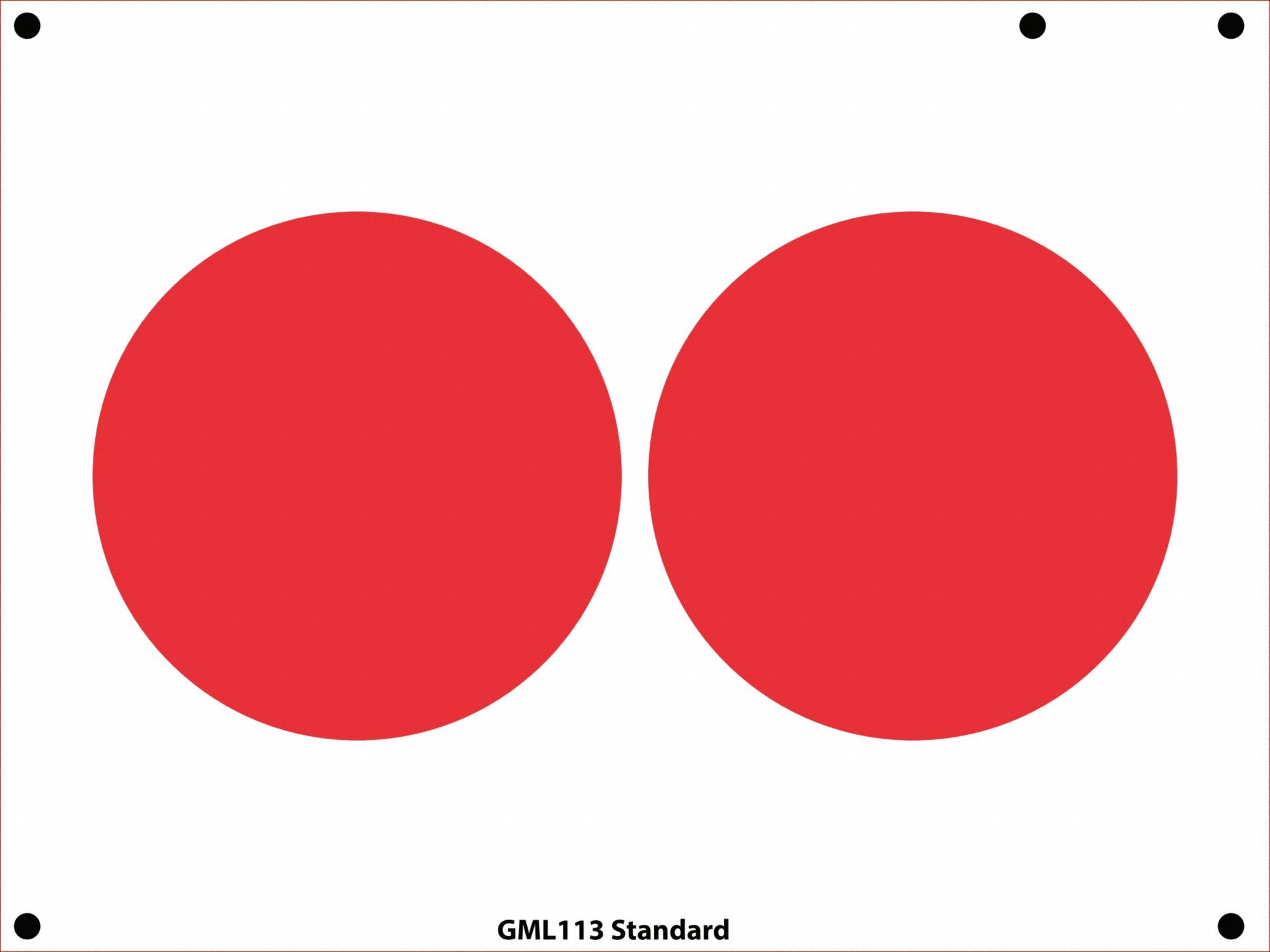 Gauge Marking Labels 5 Dia Red PK2