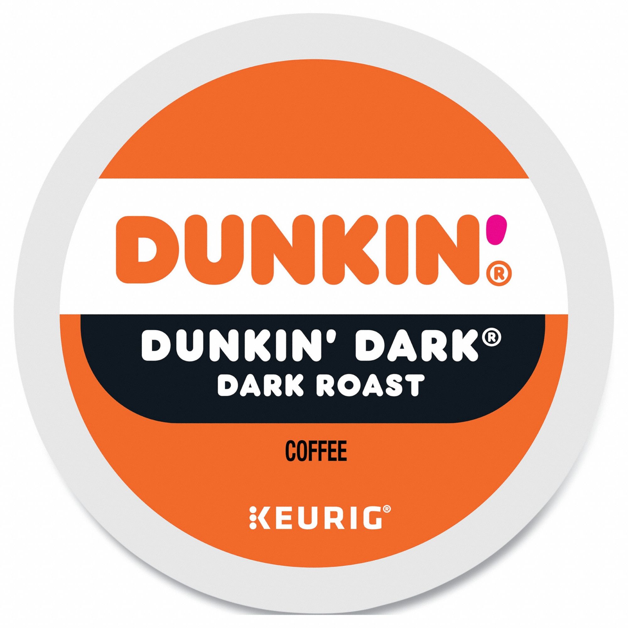Coffee K-Cup: Caffeinated, Original, Pod, 0.35 oz Pack Wt, 7.7 oz Net Wt, Dark, 22 PK