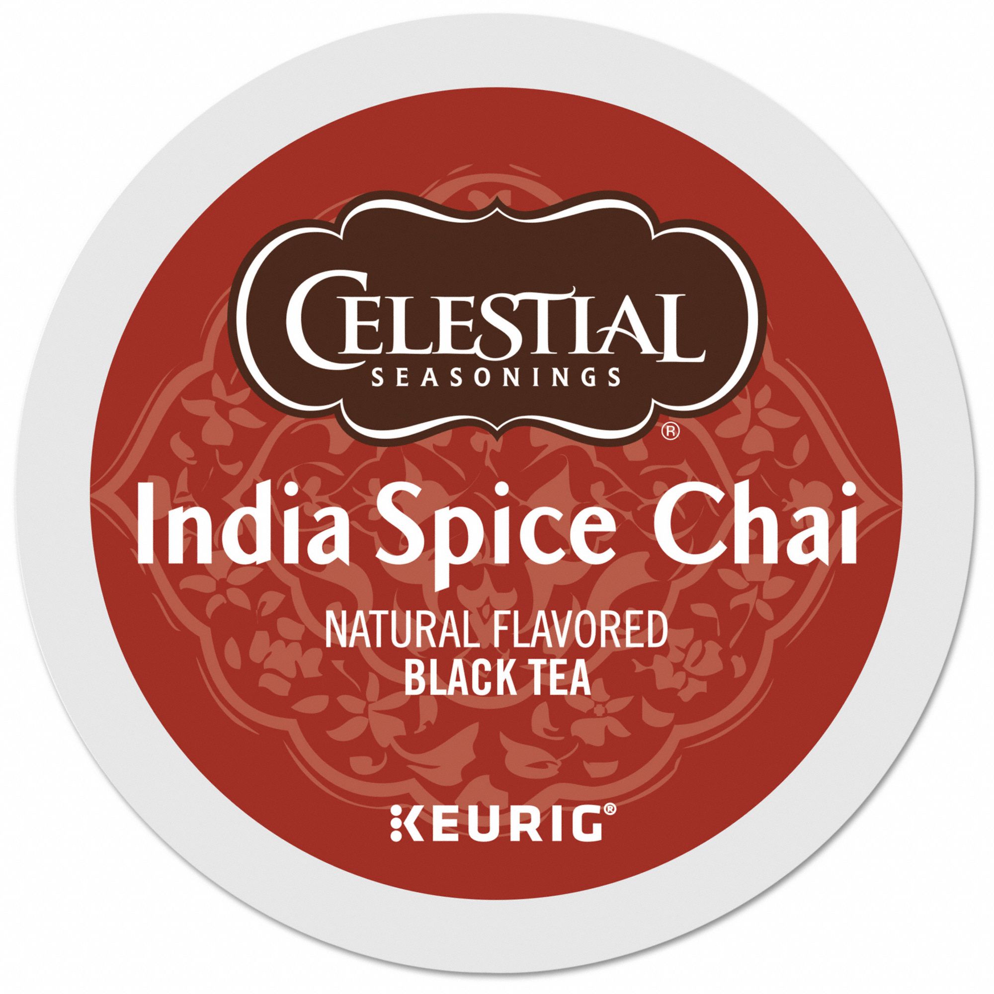 CELESTIAL SEASONINGS, Caffeinated, India Spice Chai, Tea KCup 794LR9