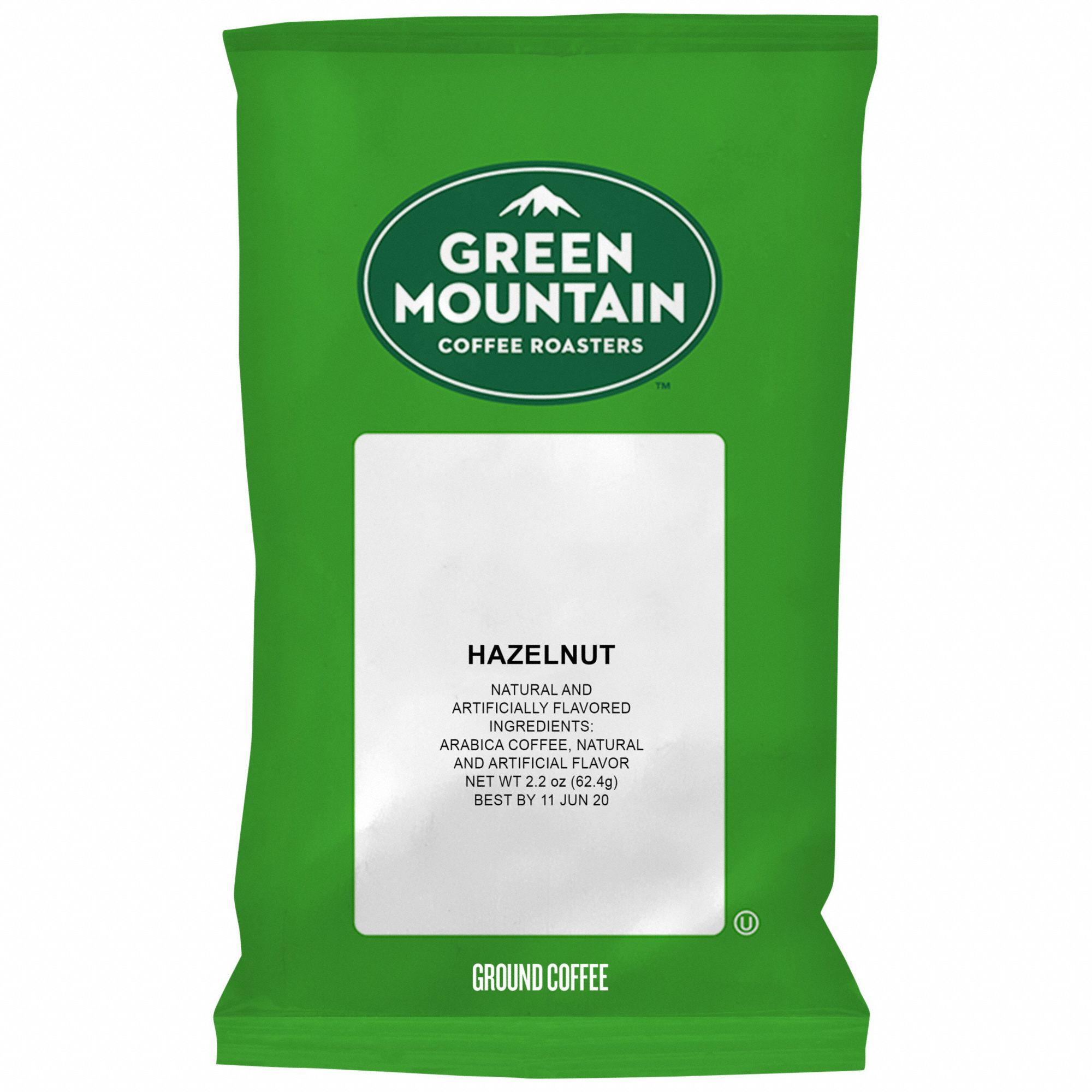 GREEN MOUNTAIN COFFEE, Caffeinated, Hazelnut, Coffee Fraction Pack