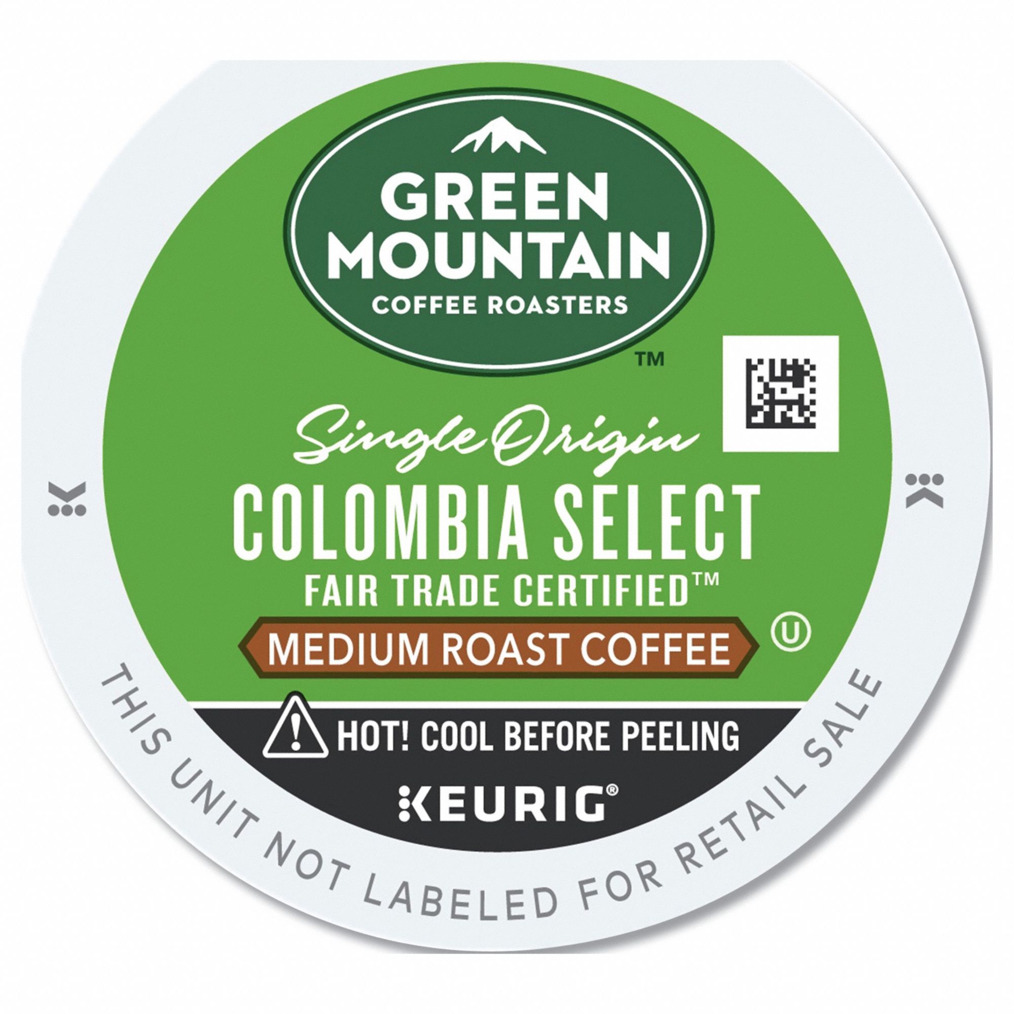 Coffee: Single Origin Colombian Select, Pod Beverage Pack, Medium, Caffeinated