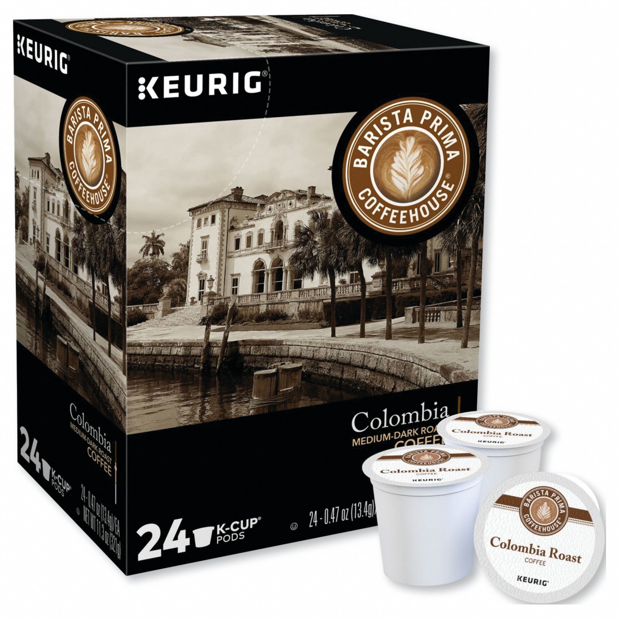 Coffee: Colombia, Pod Beverage Pack, Medium, Caffeinated, Ground