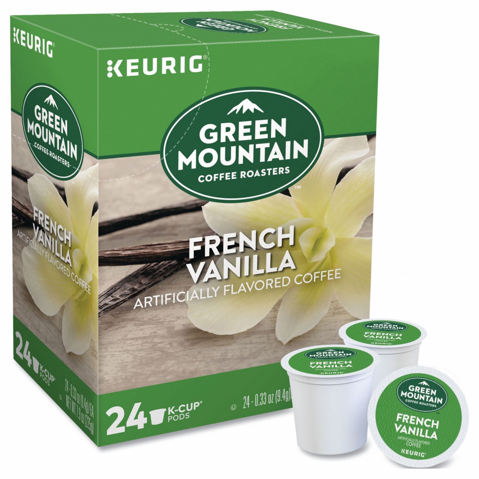 Coffee: French Vanilla, Pod Beverage Pack, Medium, Caffeinated, Ground