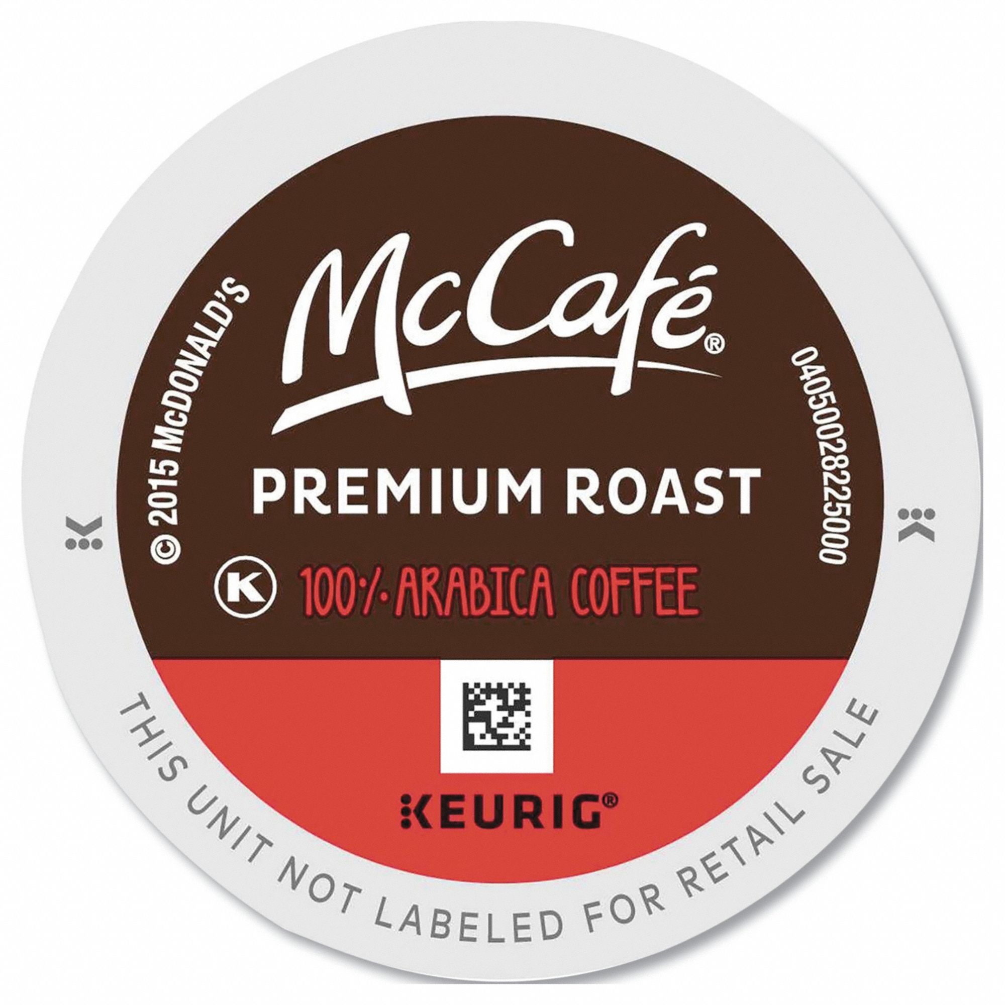 Coffee K-Cup: Caffeinated, Premium Roast, Pod, 0.35 oz Pack Wt, 8.3 oz Net Wt, Medium, 24 PK