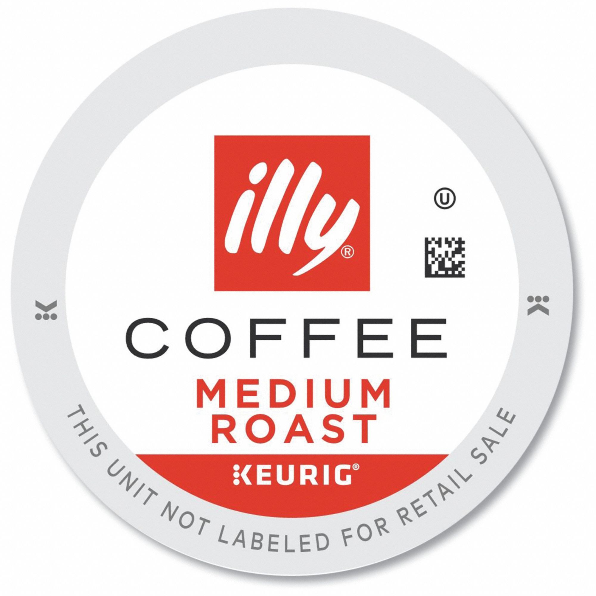 ILLY, Caffeinated, Medium Roast, Coffee KCup 794M427790 Grainger