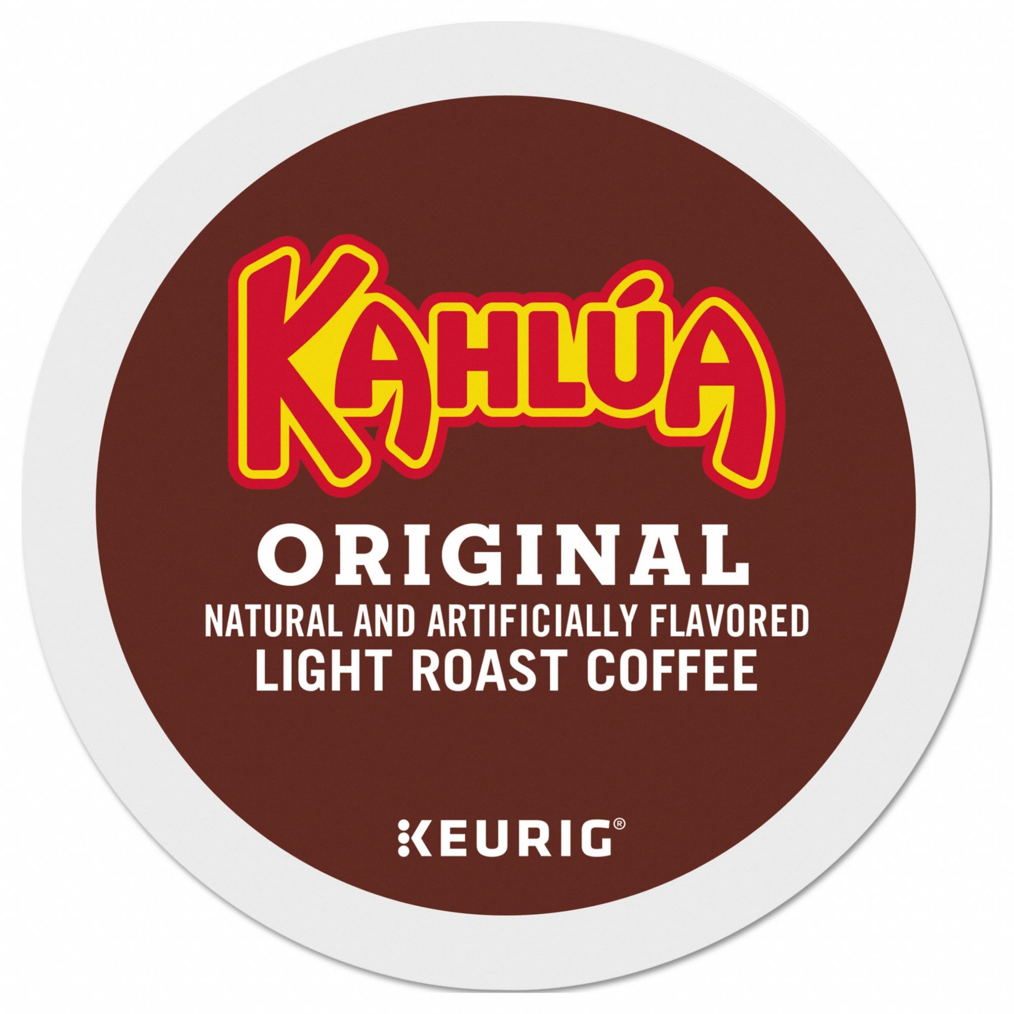 Coffee K-Cup: Caffeinated, Kahlúa® Original, Pod, 0.34 oz Pack Wt, 2.04 lb Net Wt, 96 PK