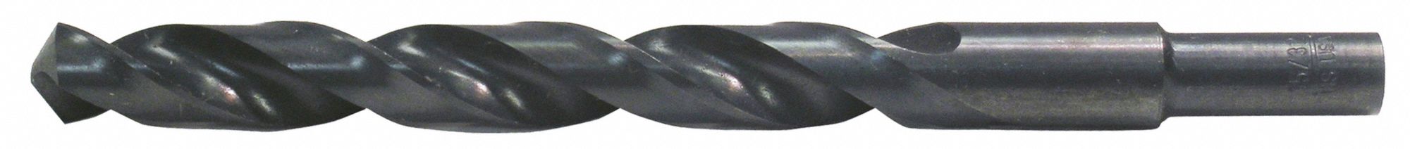 FORET TIGE RÉDUITE, FORET 9/16 PO, CANNELURE 4 13/16 PO LONG, 6 5/8 PO LO