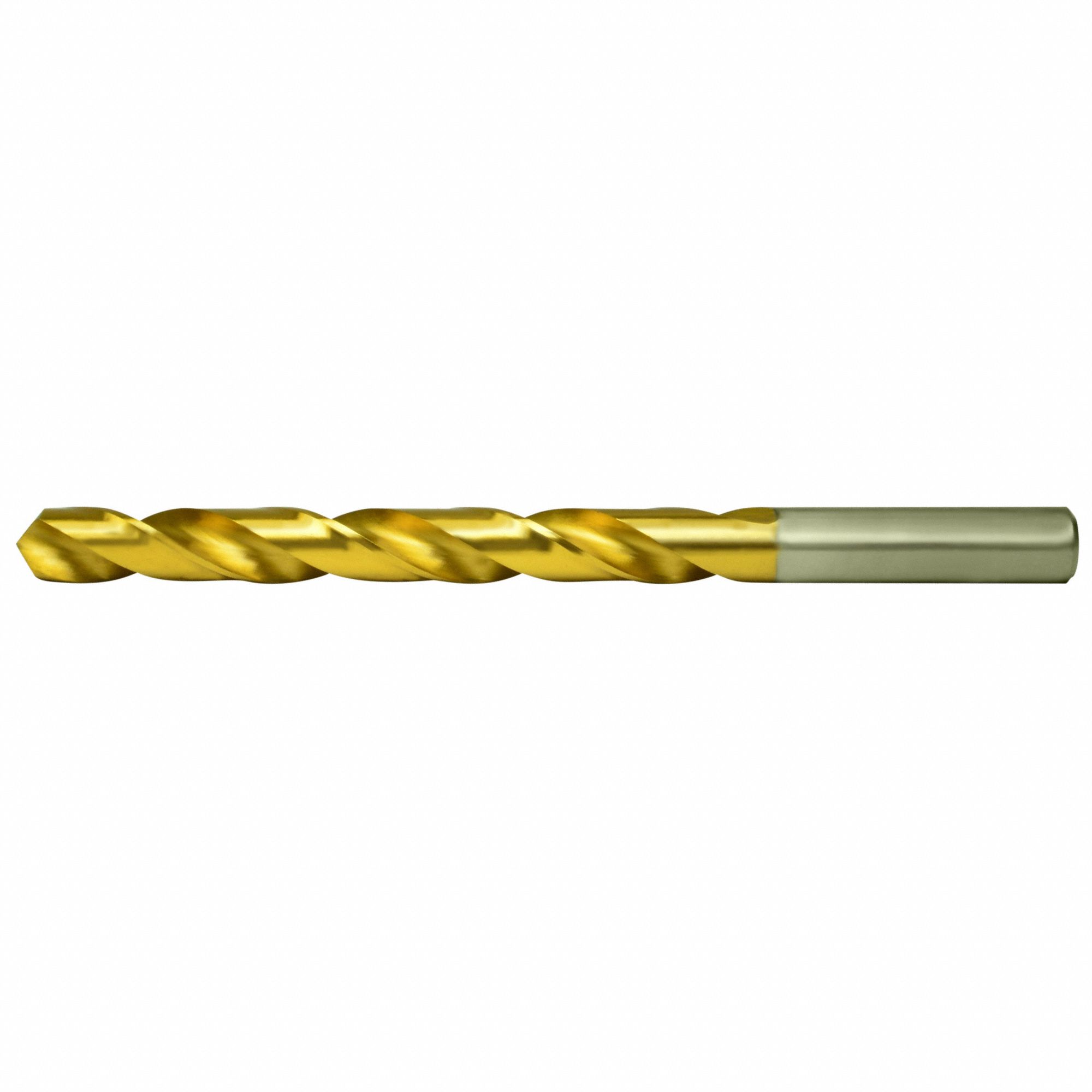 JOBBER LENGTH DRILL BIT, #28 DRILL BIT SIZE, 1¾ IN FLUTE L, 2⅞ IN L, 4XD, RIGHT HAND