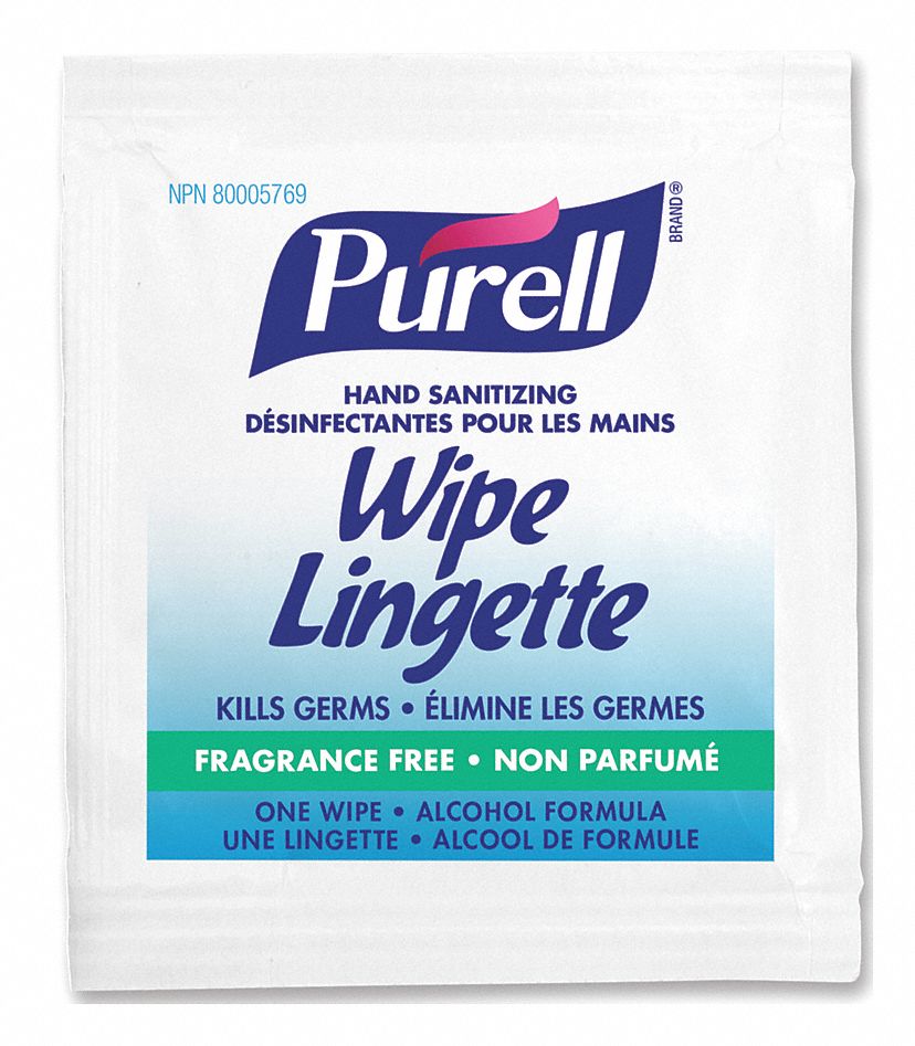 INDIVIDUALLY WRAPPED HYGIENE WIPES, CA 1000