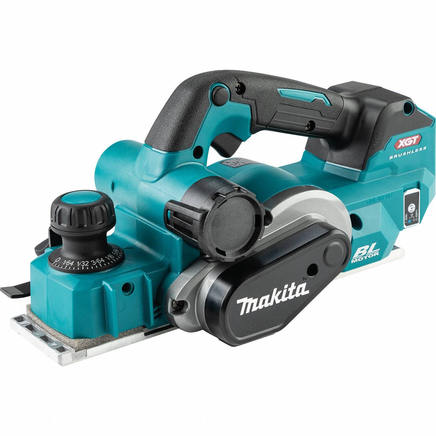 Cordless Hand Planer: 40V MAX XGT, Bare Tool, 3 1/4 in Blade Wd, 3/16 in Cutting Dp, Carbide