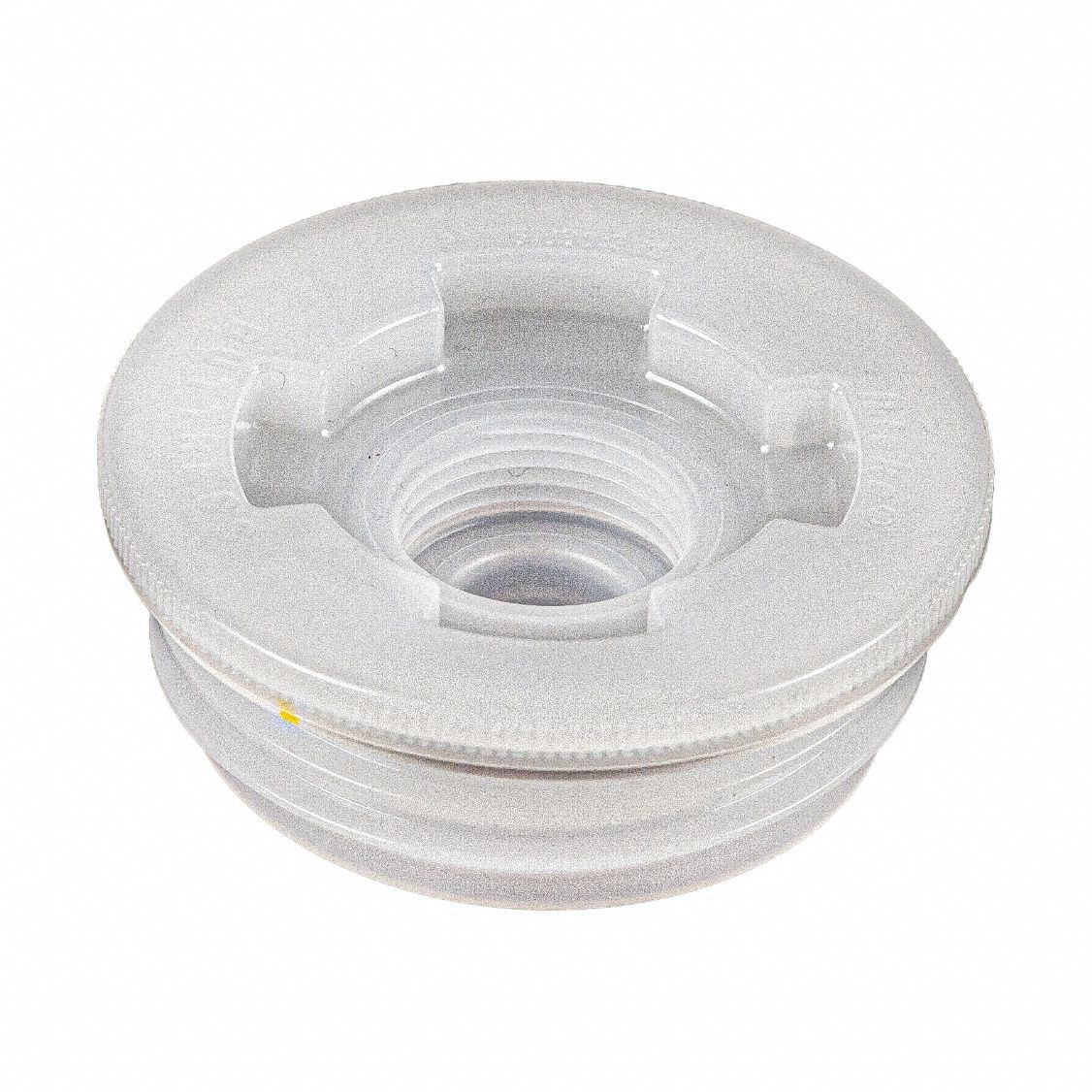 Drum Plug: Buttress, Non-Locking, Polyethylene, EPDM Gasket, 2 in Outside Dia, 10