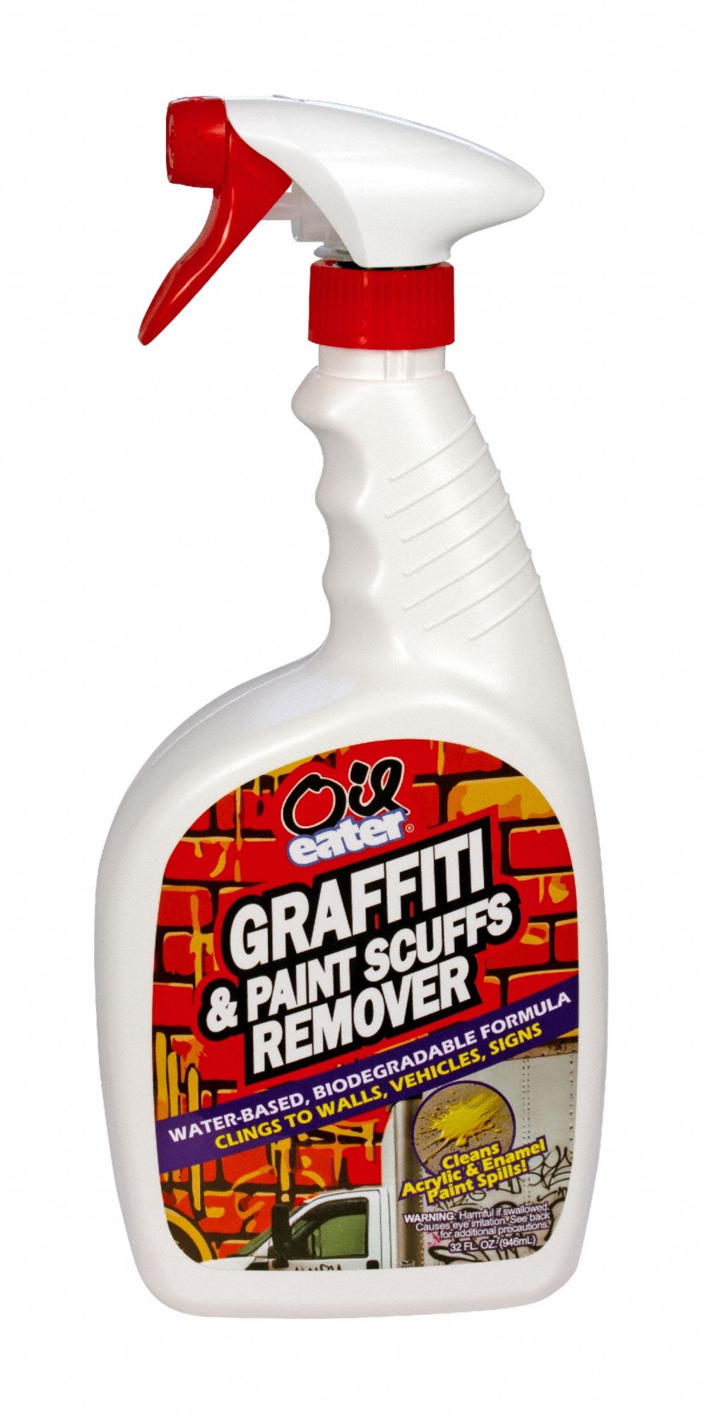 Graffiti Remover: Trigger Spray Bottle, 32 oz, Liquid