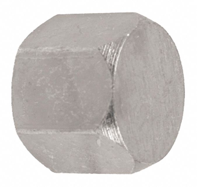 FEMALE THREAD HYDRAULIC HOSE CAP, PLUG, 3/8