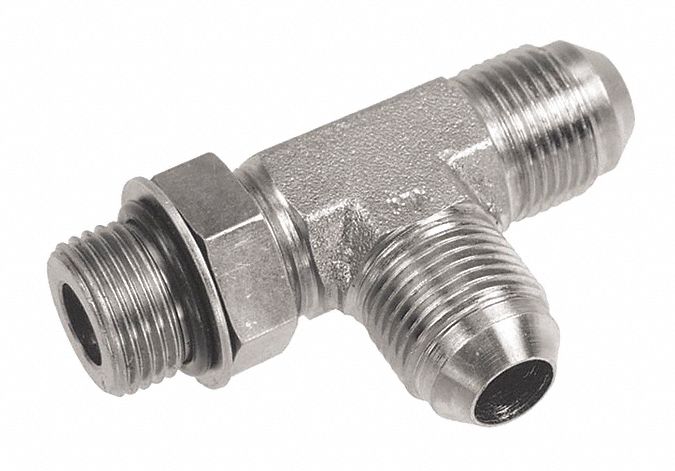 ADAPTER, TEE, BRANCH, HYDRAULIC, RIGID, FEMALE 3/8