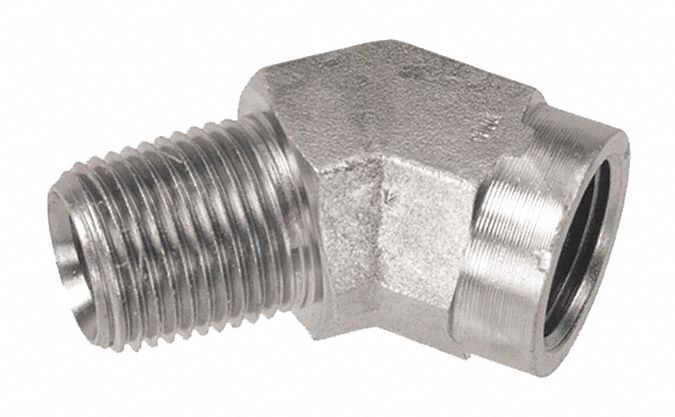 HYD PIPE STREET ELBOW,45 ° 1 1/2