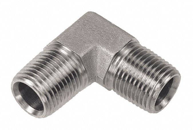 HYD PIPE ELBOW, 90 ° , 3/8