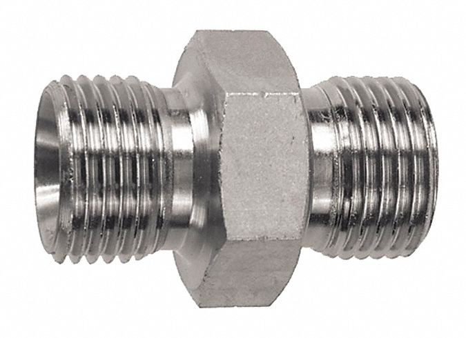 HYDRAULIC HOSE UNION, RIGID, 3/8