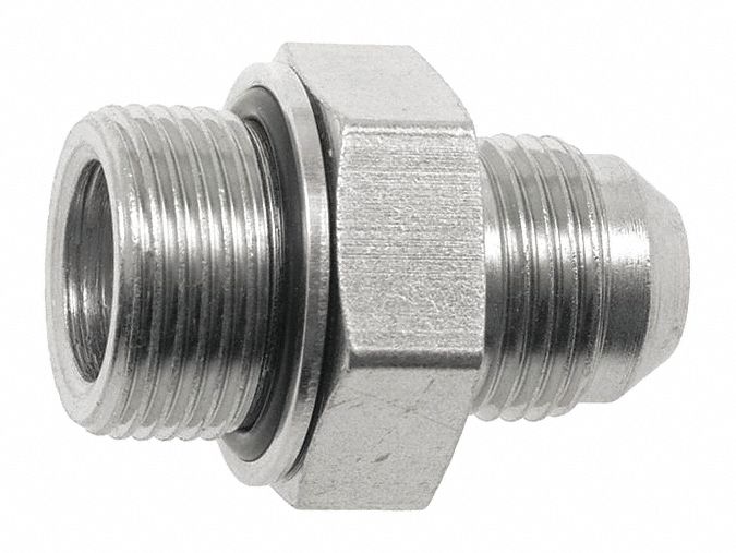 Screw-in hose connector, M8x0.75, for hose I.D. 6 mm, AF 12