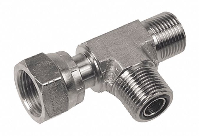 HYD ADAPTOR,ORS/JIC/ORS,1 3/16