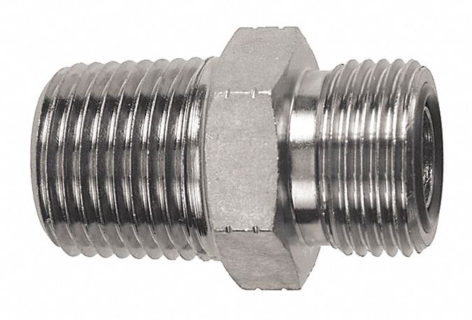 HYD ADAPTOR, MALE ORS/MALE JIC/PSI 4000, 1/2