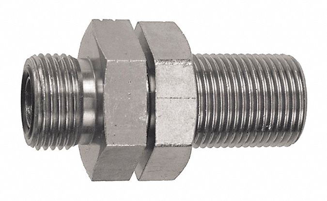 HYD ADAPTOR, MALE ORS/MALE ORS/PSI 6000, 1