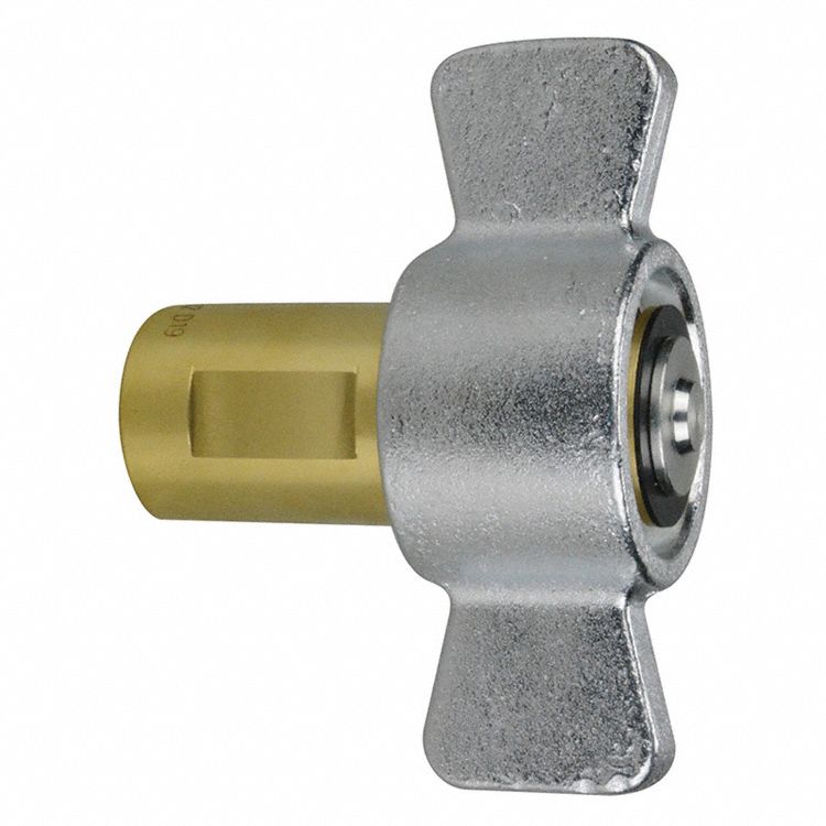 CPLR ÉCR À OREILLES,VISAGE PLAT,2538 LB PO CA.,1 1/2 PO NPT,TLE CORPS 1/2 PO,LAITON/SS/BUNA-N