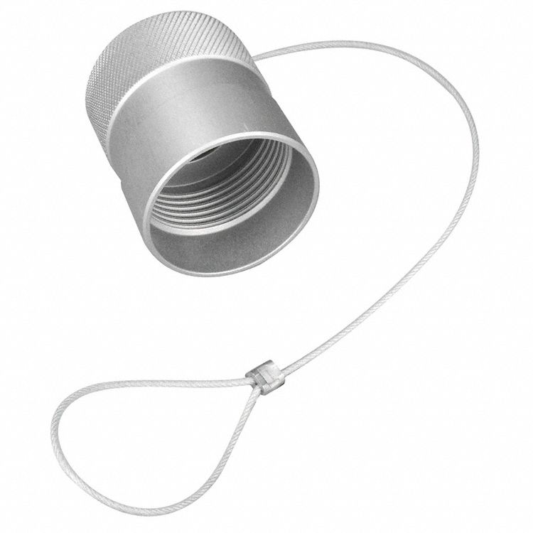 CAPUCHON HYDR,SÉRIE VEP,VISAGE PLAT,TLE CORPS 1/2 PO,ALUMINIUM