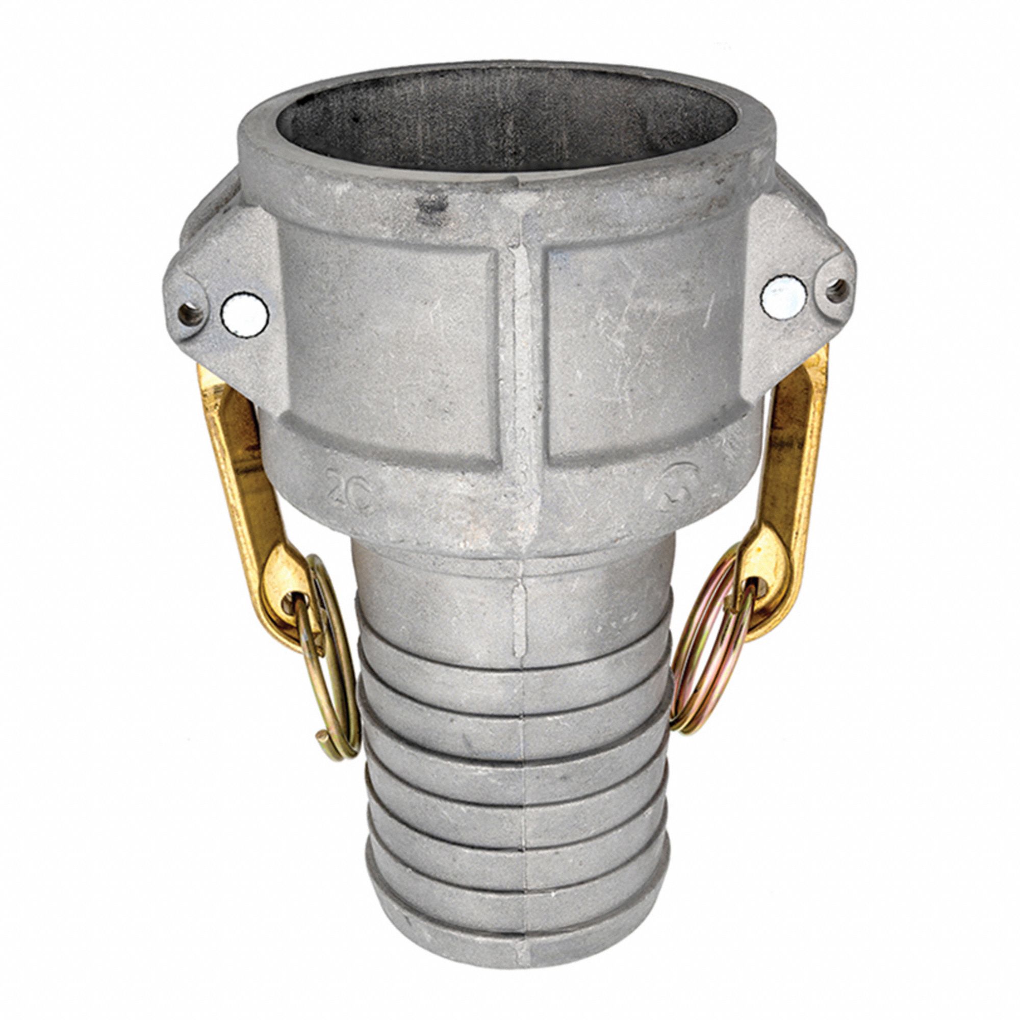 PART C CAMLOCK, HOSE BARB FITTING, 250 PSI, 3/4 IN, NITRILE/ALUMINUM