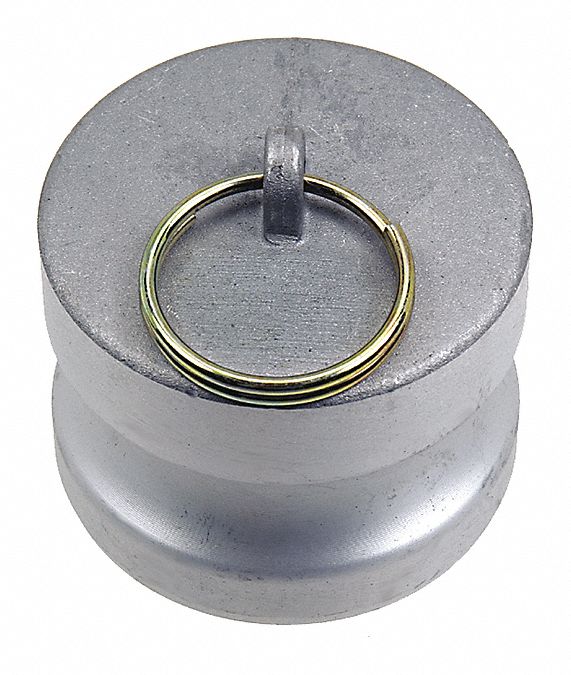 PART DP CAMLOCK PLUG, 10 IN, ALUMINUM/NITRILE