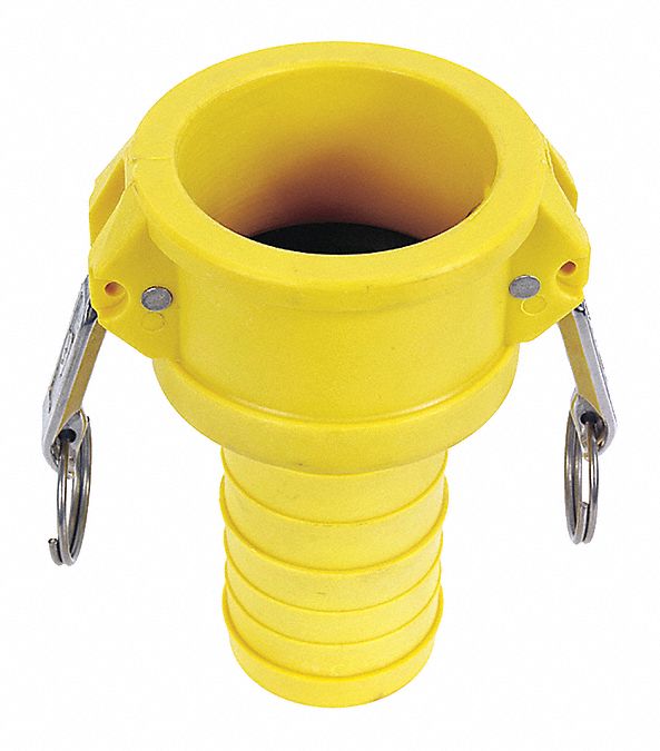 PART C CAMLOCK, HOSE BARB, 50 PSI, 3