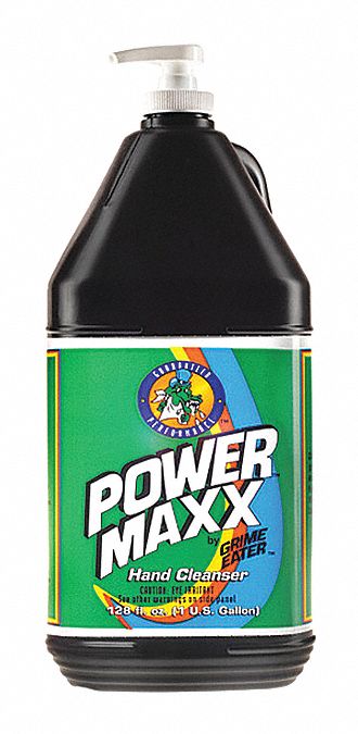 HAND CLEANER, LIQUID/PUMICE, INDUSTRIAL-STRENGTH, HONEY/CHERRY SCENT, GREY/WHT, 3.5 L