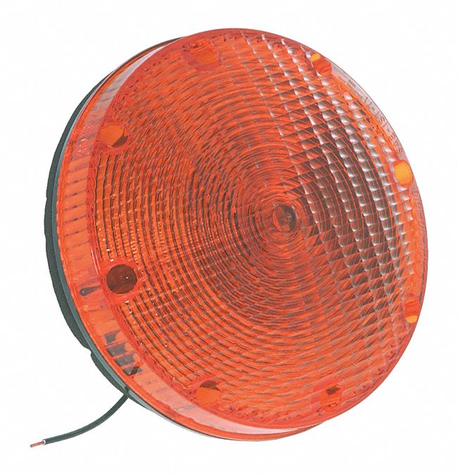 LAMP,AMBER,ROUND,12V