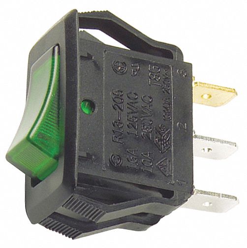ROCKER,20 AMP GREEN