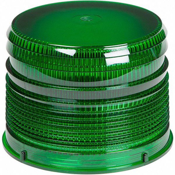 LENS, POLYCARBONATE, DOME, 5 1/2 IN L X 4 3/32 IN H