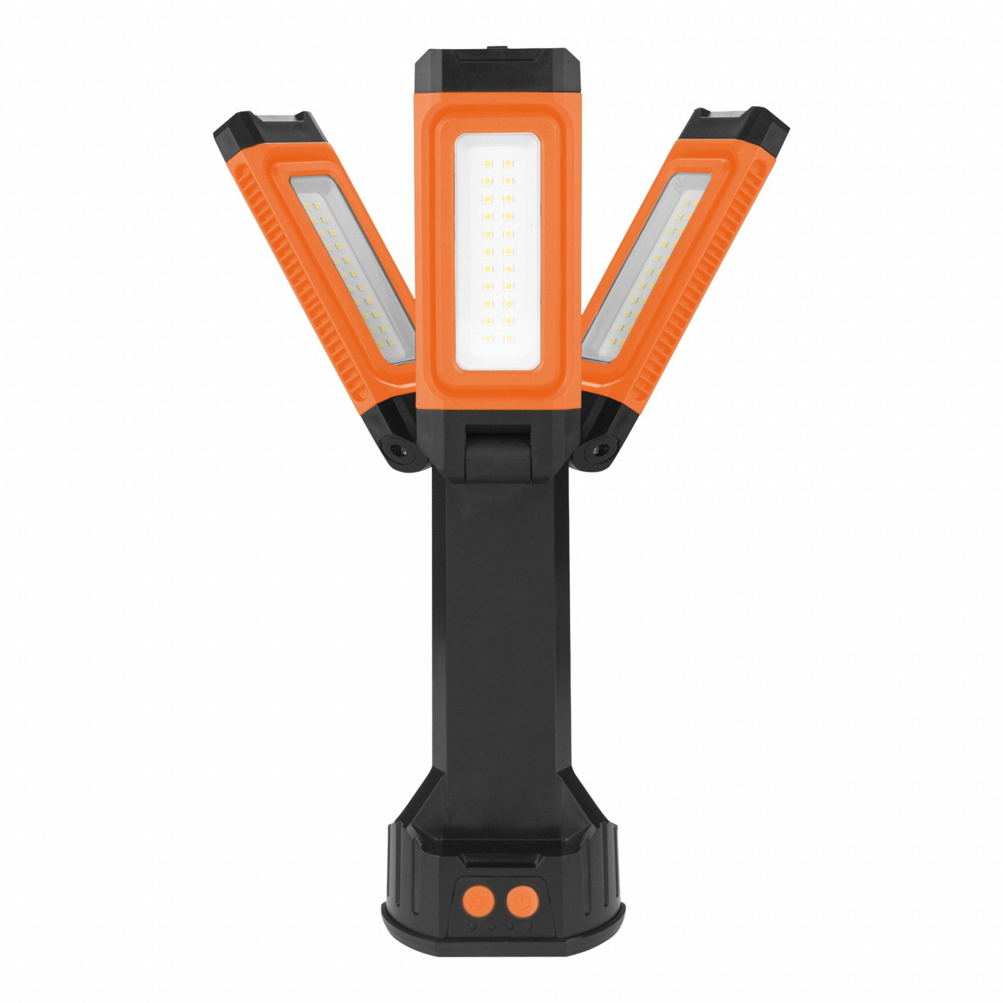 Temporary Job Site Light: 4, 500 lm Max Brightness, LED, 4, 4 Brightness Levels, 2 Lamp Heads