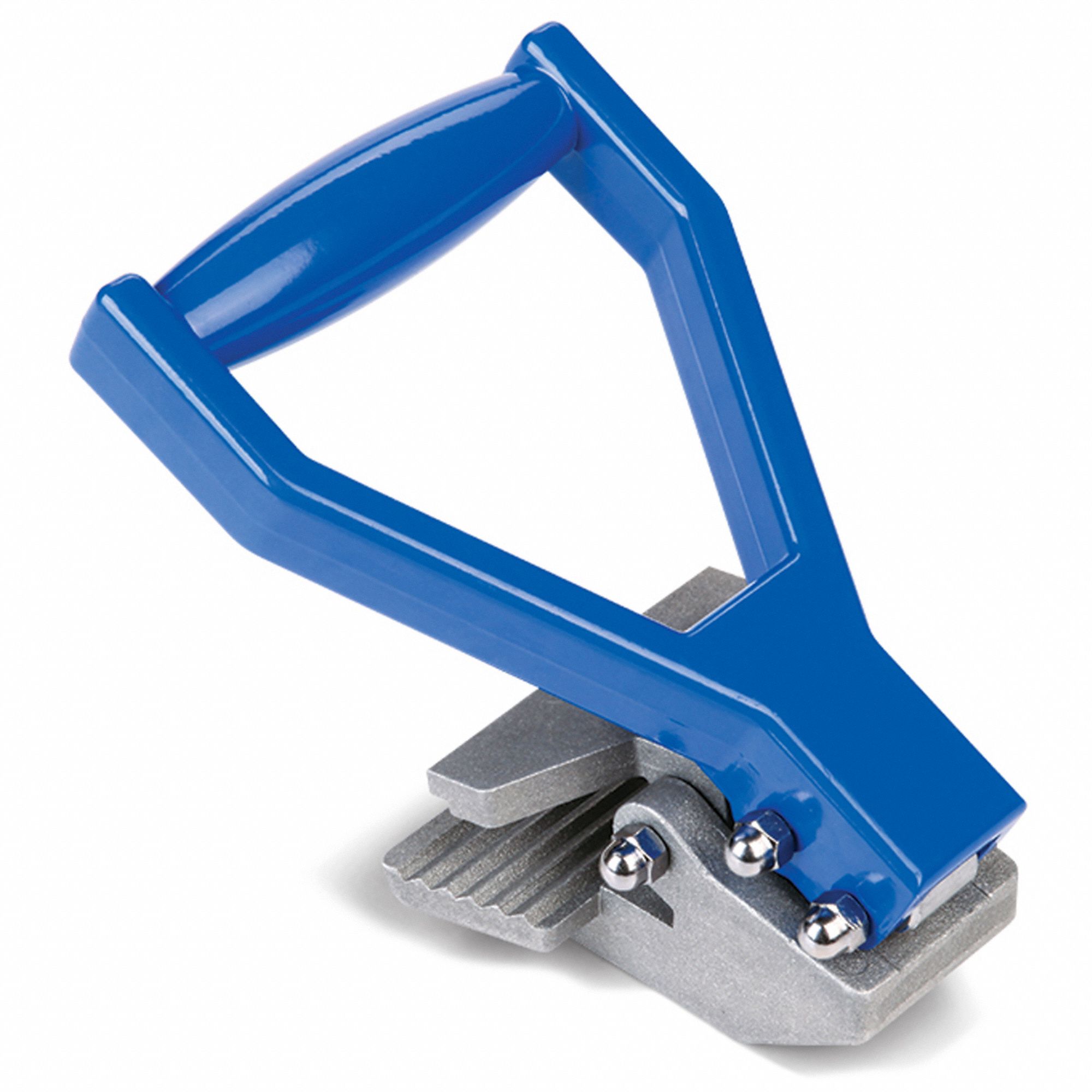Removal Tool: Plastic, 5 in Ht, 7 1/2 in Lg, 3 1/2 in Wd, Aluminum, Blue/Silver