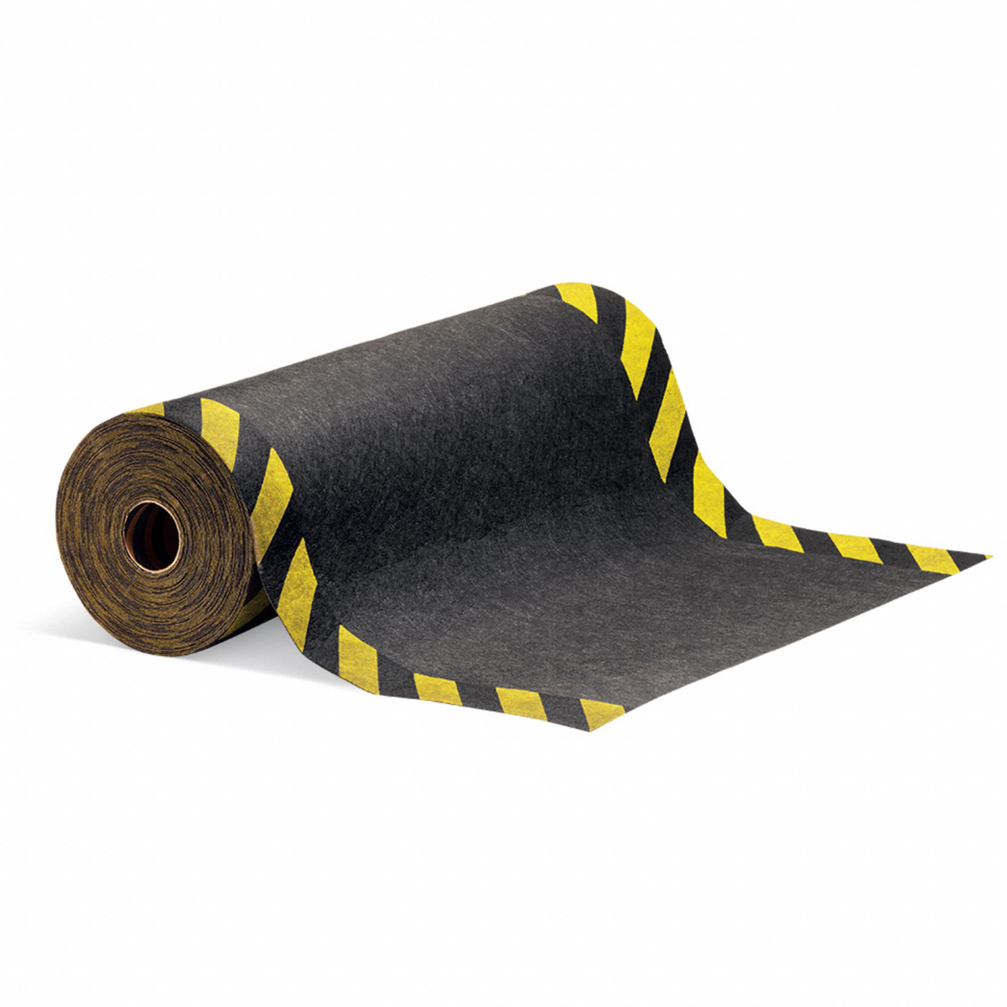 Sorbent Pad: 100 ft x 36 in, Black, Polypropylene, 8 gal Volume Absorbed per Pkg.
